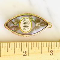 Image 4 of NAVETTE GEORGIAN PENDANT/BROOCH