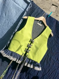 Image 1 of Top feito a man. AQUELARRE9. Talla S . Deseño exclusivo!