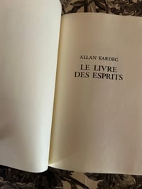 Image 11 of Réservé. Le Livre des esprit d’Allan Kardec, éditions de luxe Jean de Bonnot
