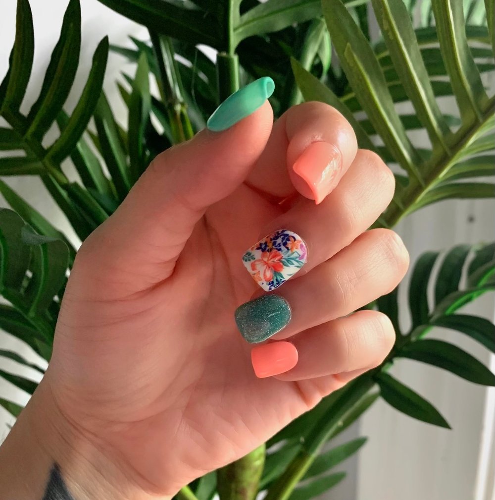 Image of Peachy Florals