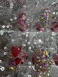 Image 3 of  Short Valentine’s Day press on nails, 