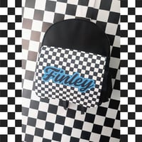 Image 2 of BAG: Personalised Checkerboard Backpack