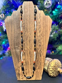 Black/Orange necklace 