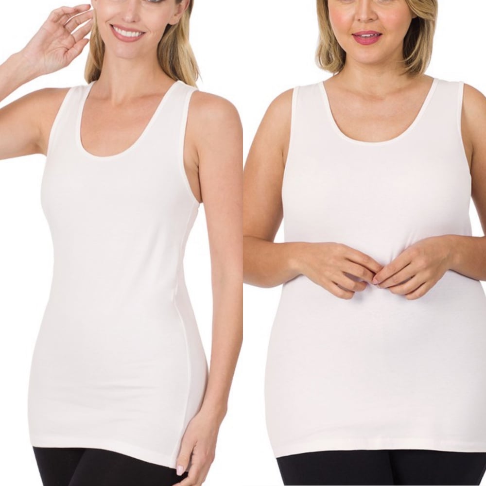 Image of White Racerback DIVA Tank
