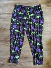 Image 1 of Grogu Mando Joggers PJ Pants Size XL 