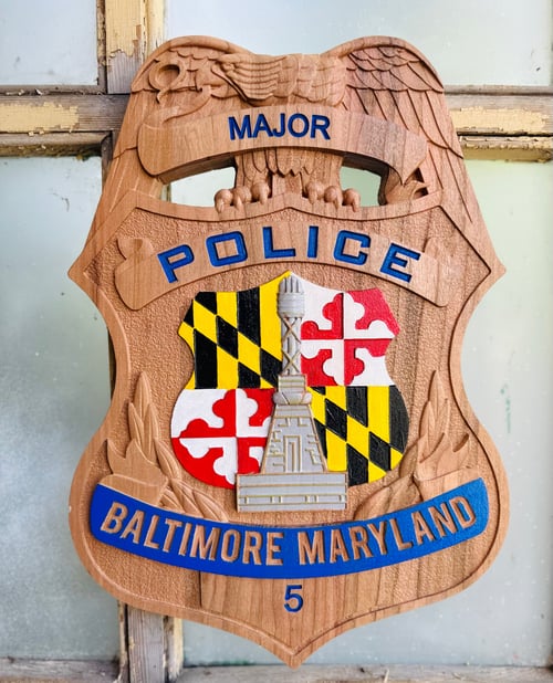 Image of 3D Police Badge