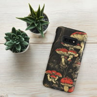 Image 5 of Dark Cottagecore Goth Inspired Vibrant Mushroom Tough case for Samsung®