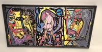 Image 1 of Robert Combas, "Suzanne et les Voyeurs".