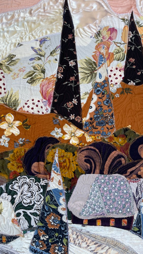 ʼWarm winter sky’ - large winter landscape, 91x58 cm Image 13