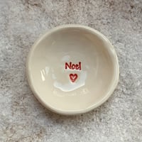 Image 1 of Handmade Little Holly or Noel Dish