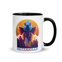 Image of BettaZilla Mug with Color Inside