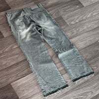 Image 4 of Hip Hop Dollar Logo Embroidery Streetwear Unisex Baggy Set 2 pcs Set Y2K Autumn Winter Retro Knitted