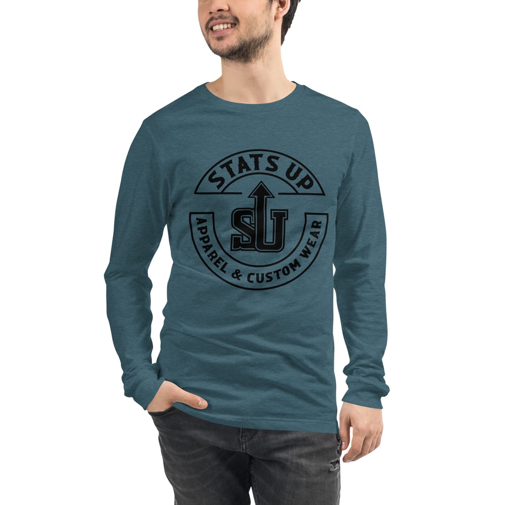 Image of Unisex Long Sleeve Tee (Black Logo)