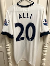 Image 6 of Tottenham Hotspur “ALLI 20” 2015/16 Home Shirt + PL patches(L)