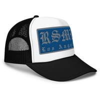 Image 4 of Rossmore. Blue Motif  - Classic Hat - 