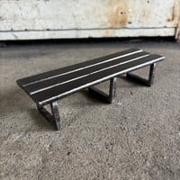 Image 1 of Three Panel City Park Bench 