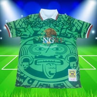 Image 1 of Mexican Sangre Soccer Jersey (green)