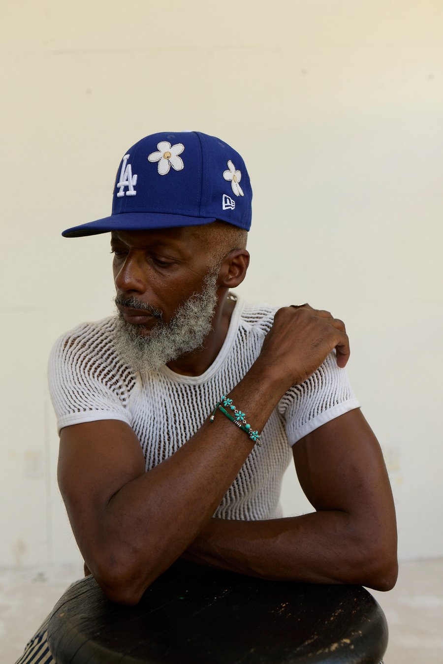 Image of Los Angeles Dodgers Floral hat 