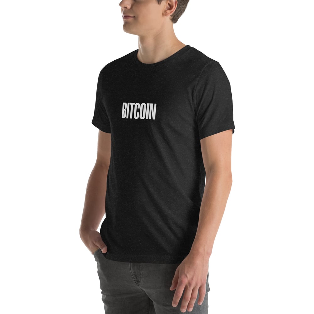BITCOIN Unisex t-shirt