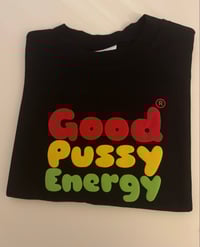Image 1 of “One Love” black small oversized T-shirt SAMPLE SALE
