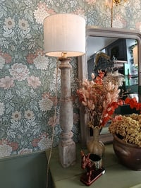 Image 5 of Lampe  balustre ancienne 