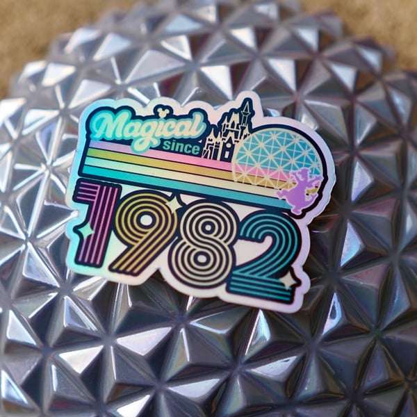 Image of 1982 Holographic Sticker 