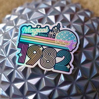 Image 1 of 1982 Holographic Sticker 