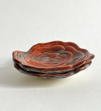 Image 2 of Pair of Rose Dishes