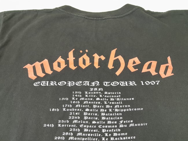 1997 Motorhead Tour T-Shirt