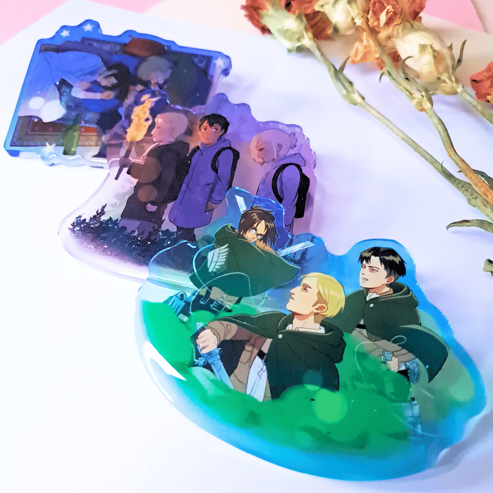 Image of Acrylic pin trios