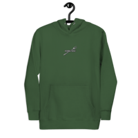 Image 1 of Fork You Embroidery Unisex Hoodie