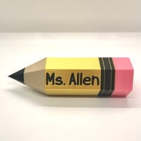 Image 1 of Pencil Desk Name Display