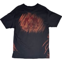 Image 2 of “GNARLY DOBERSPIDER” Custom Bleach Painted T-shirt LARGE