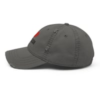 Image 18 of I love capitalism Embroidery Distressed Dad Hat