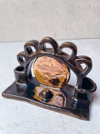 Image 1 of Golden Pentacle Incense Burner