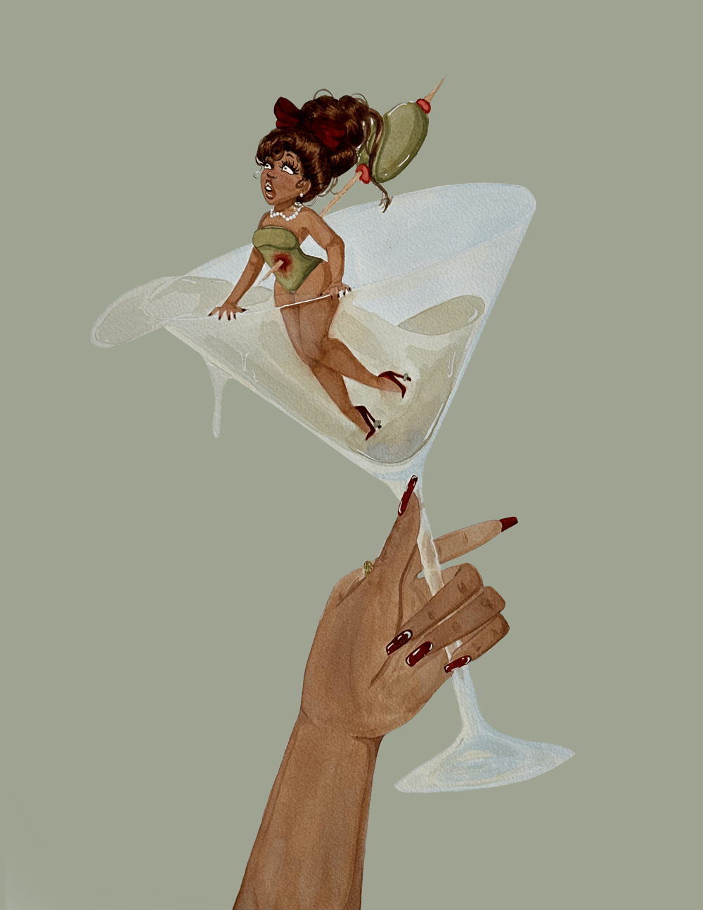 Image of Just One Drink! Print