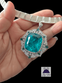 Image 7 of Aqua Necklace