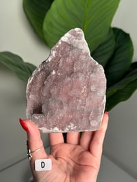 Image 15 of XL SELF STANDING COTTON CANDY APOPHYLITE CUT BASES -INDIA-
