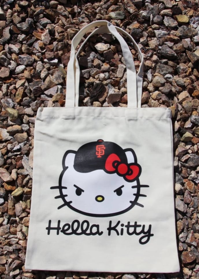 Image of Hella Kitty Canvas Tote