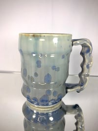 Image 1 of Soft blue shapely mug