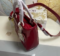 Image 2 of GLOSSY  RED BAG