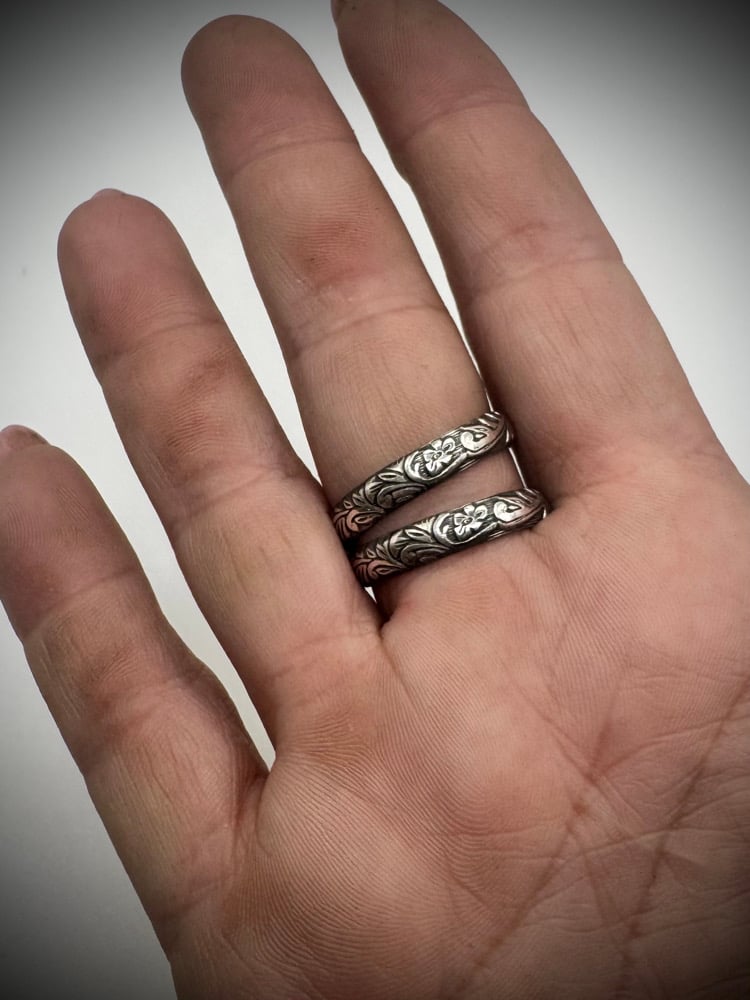 Image of Dry Creek 3 Stone Ring - Adjustable