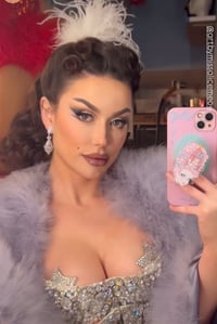 Image 8 of Head Of Rococo background Phone Case 