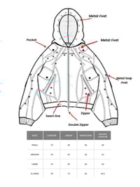 Image 3 of SS25 ‘Cave-r’ Denim Bomber Jacket