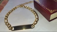 Image 5 of The Figaro Link | Gold Chain Bracelet 