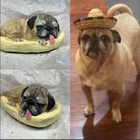 Image 14 of Custom Engraved Pug Pet Urn To Your Dog's Photo