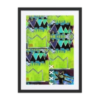 Hidden Castles.  18" x 24" Framed poster