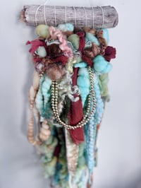 Image 9 of Teal & Copper Fiber Art Pack | Weaving, Earrings & Embroidery Set