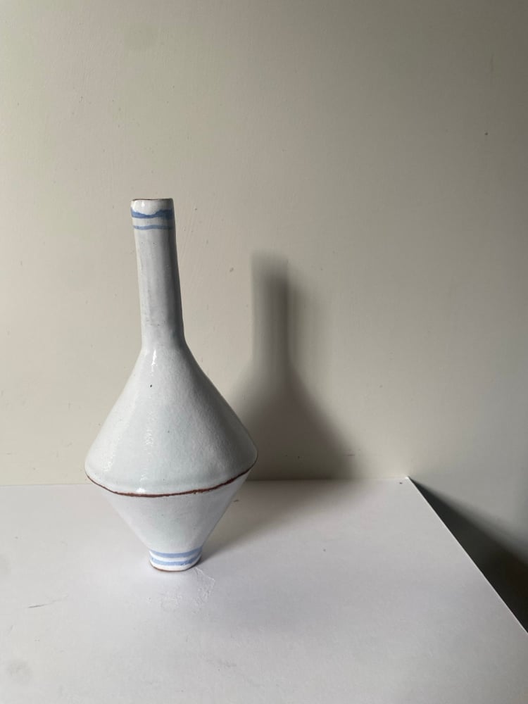 White Yield Vase