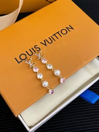 Image 1 of LV PINK DIAMOND EARRING 